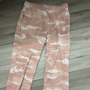 ATHLETA GIRL PINK CAMO JOGGERS
